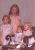 Ekern family children in ringlets, 1962